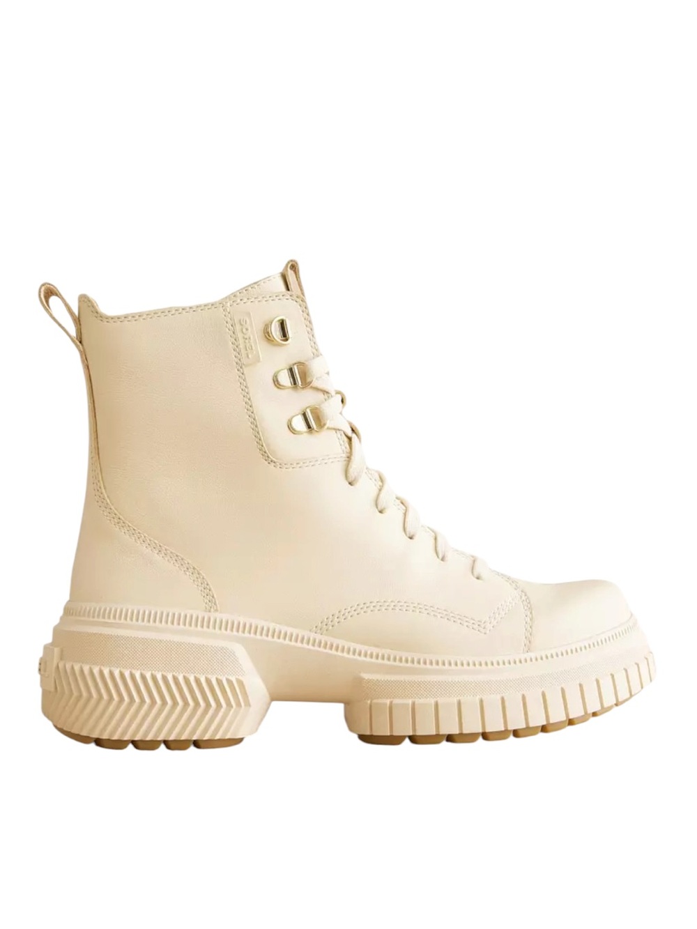 Sorel Ave Leather Ankle Honey White Boots – Sz 9 - Picture 3 of 9